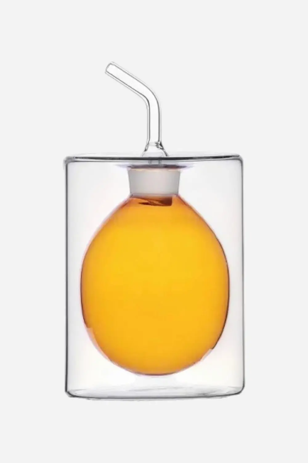 Ichendorf Oil Bottle In Amber Cilindro Colore 1