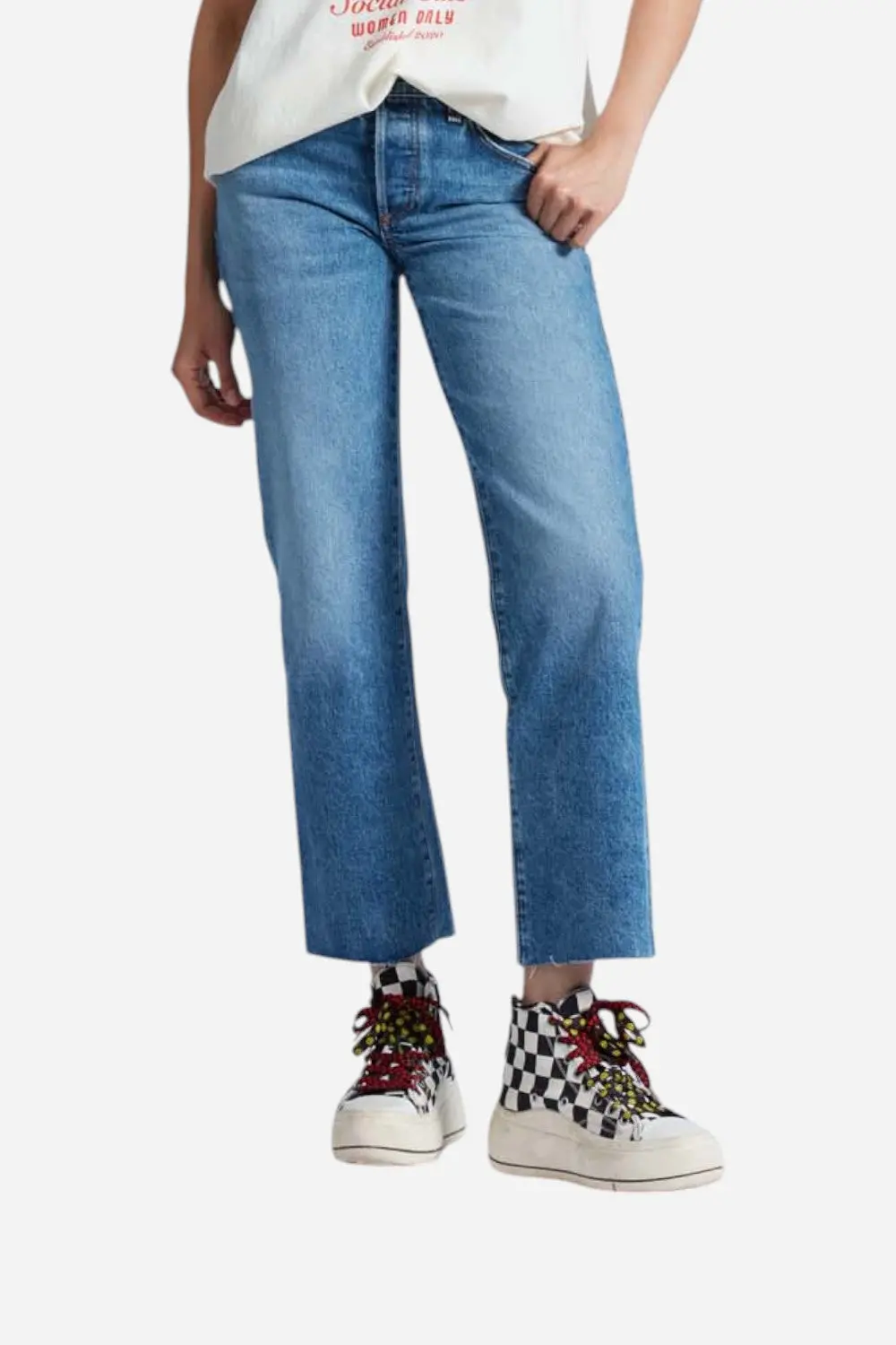 Askkny Low Rise Straight Muse 1