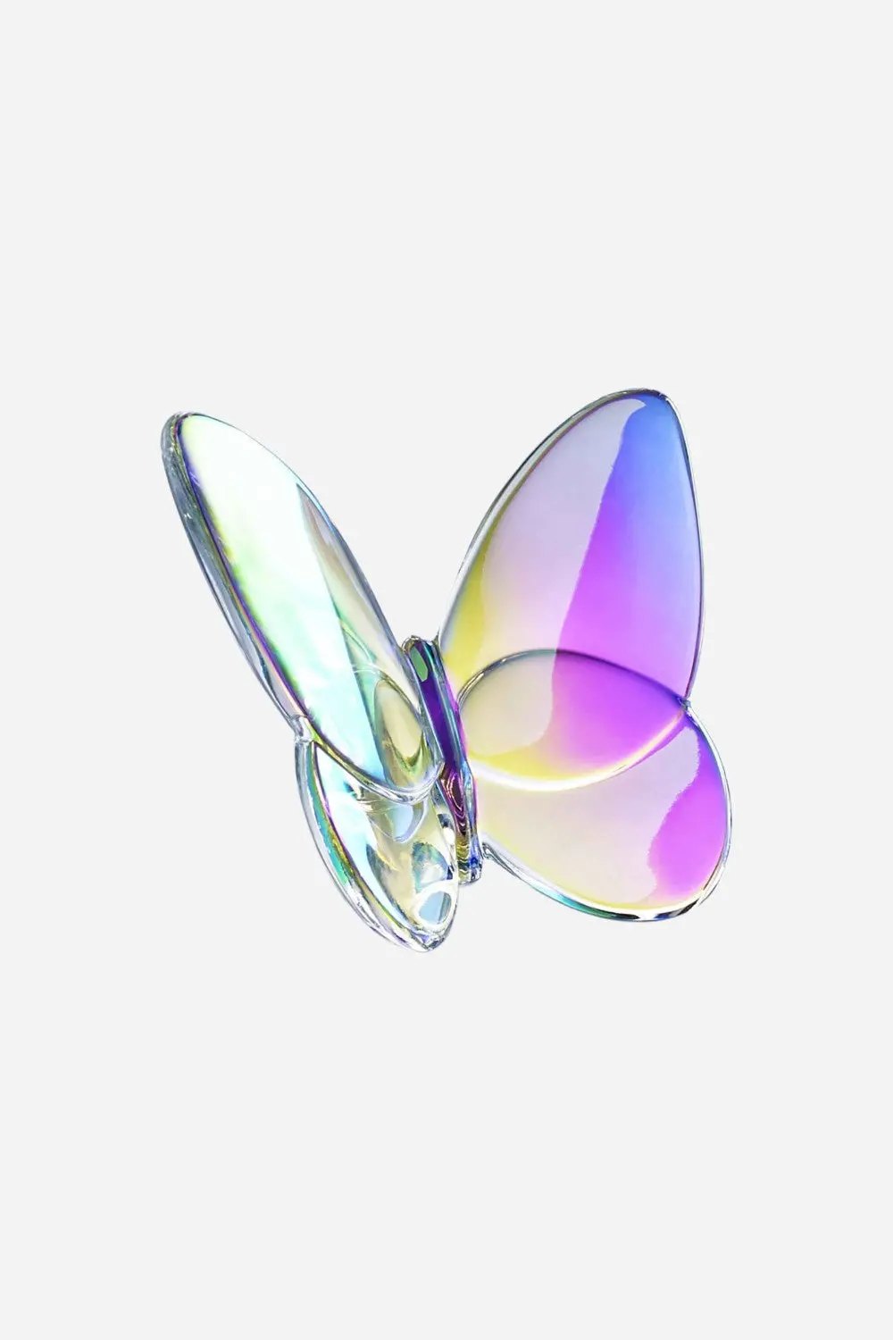 Baccarat Papillon Lucky Butterfly In Iridescent Clear 1