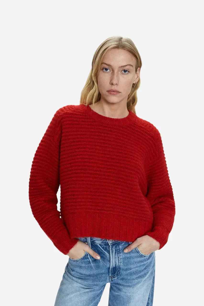 Pistola Adina Sweater In Rouge 2