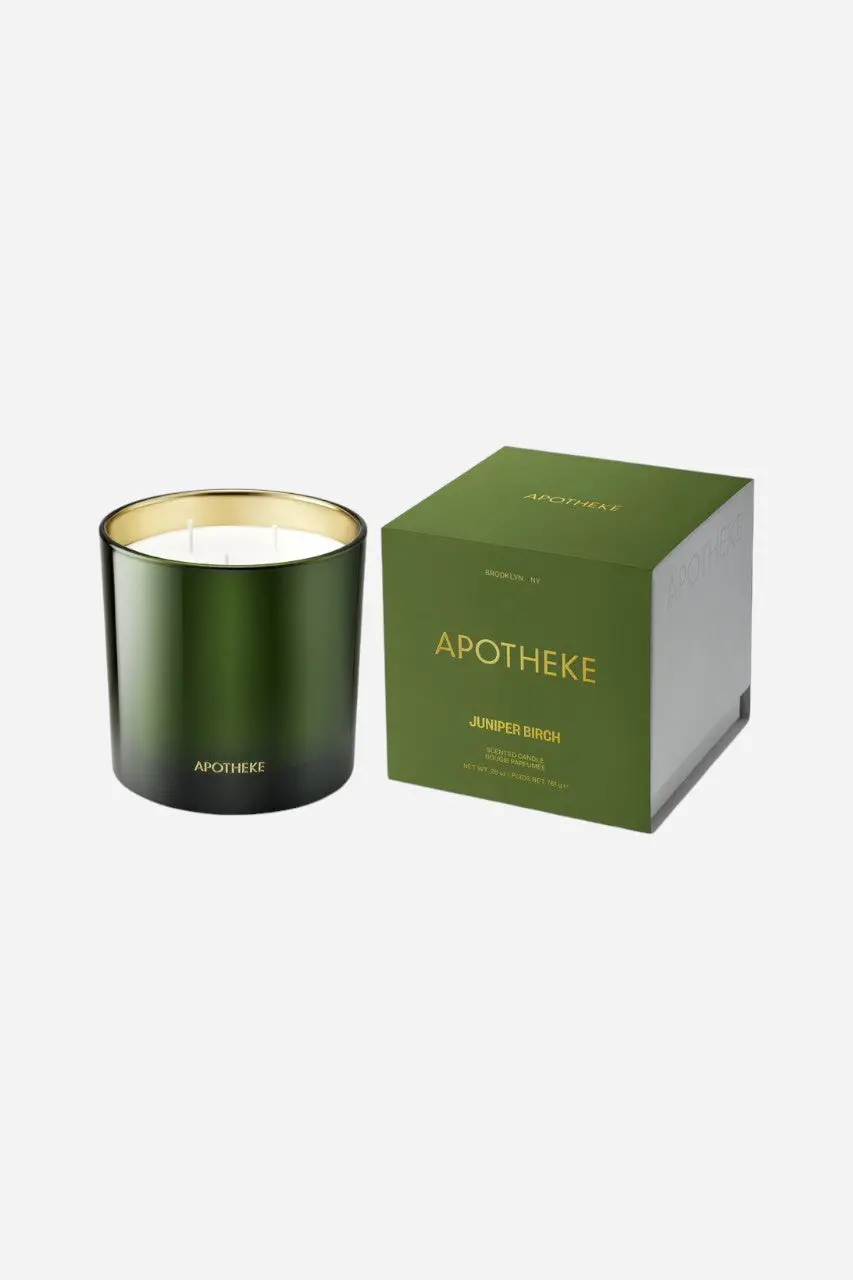 Apotheke Juniper Birch 3-Wick Candle 1