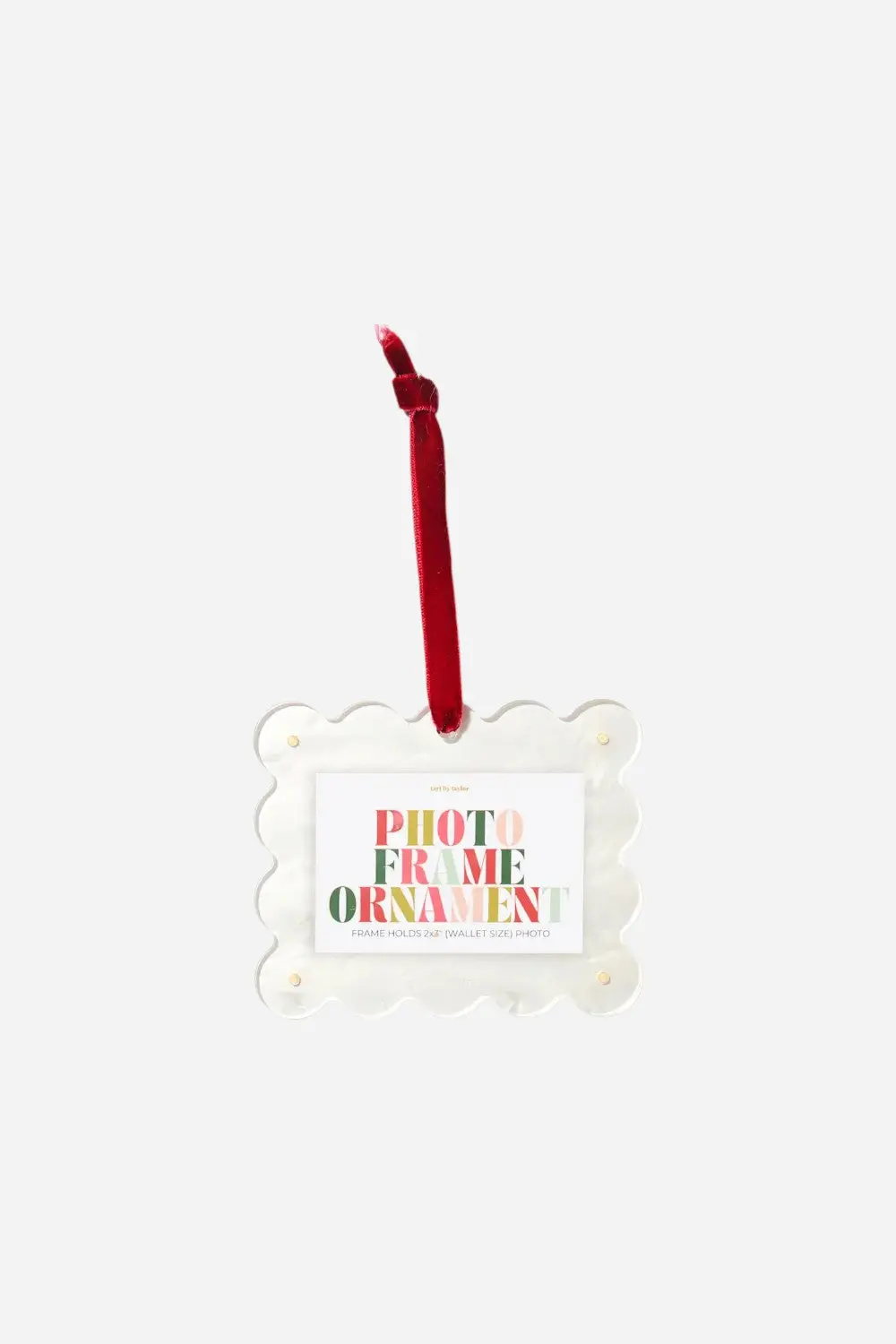 Tart By Taylor Pearl Mini Frame Ornament 1