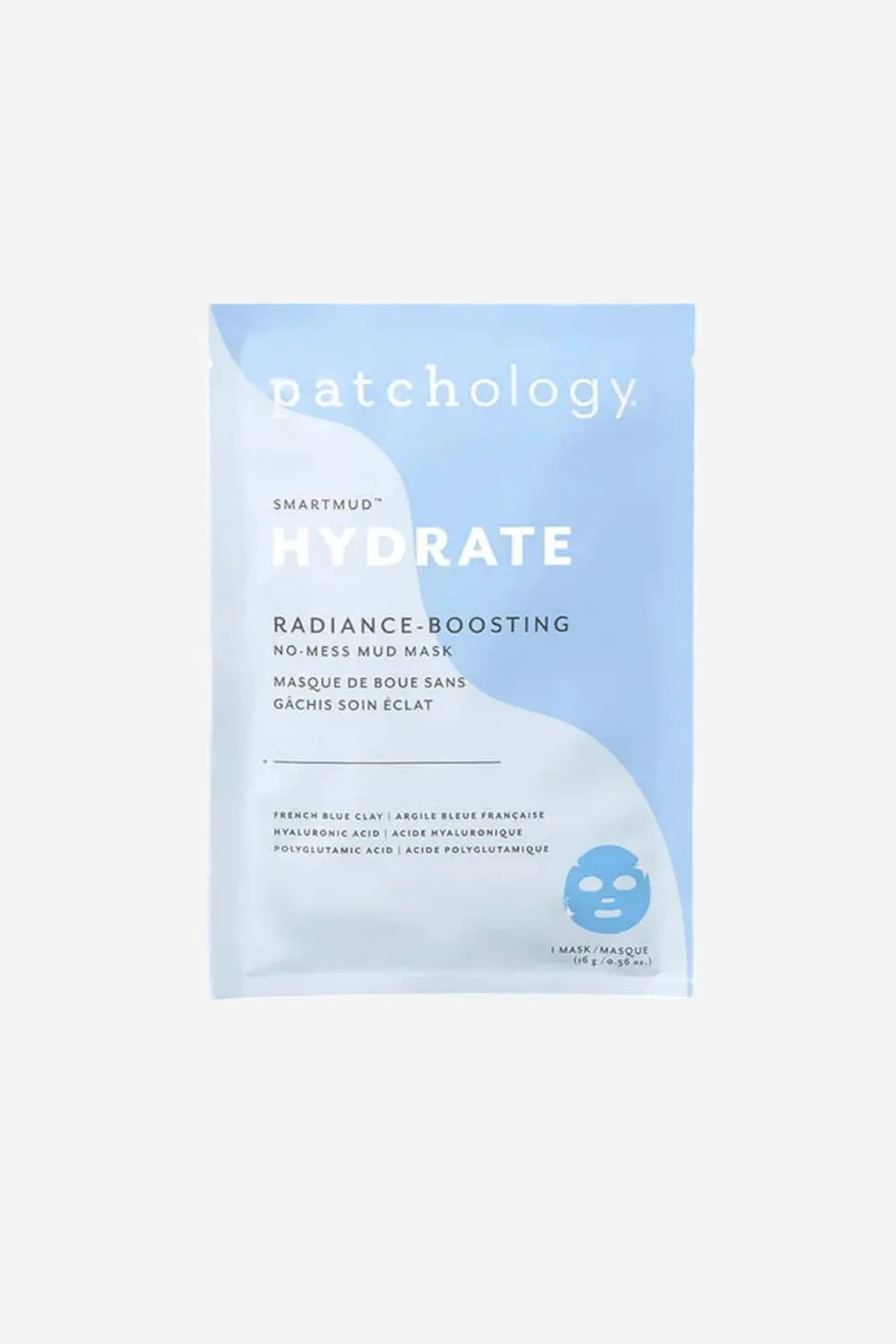 Patchology Smartmud Hydrate Single Face Mask 1