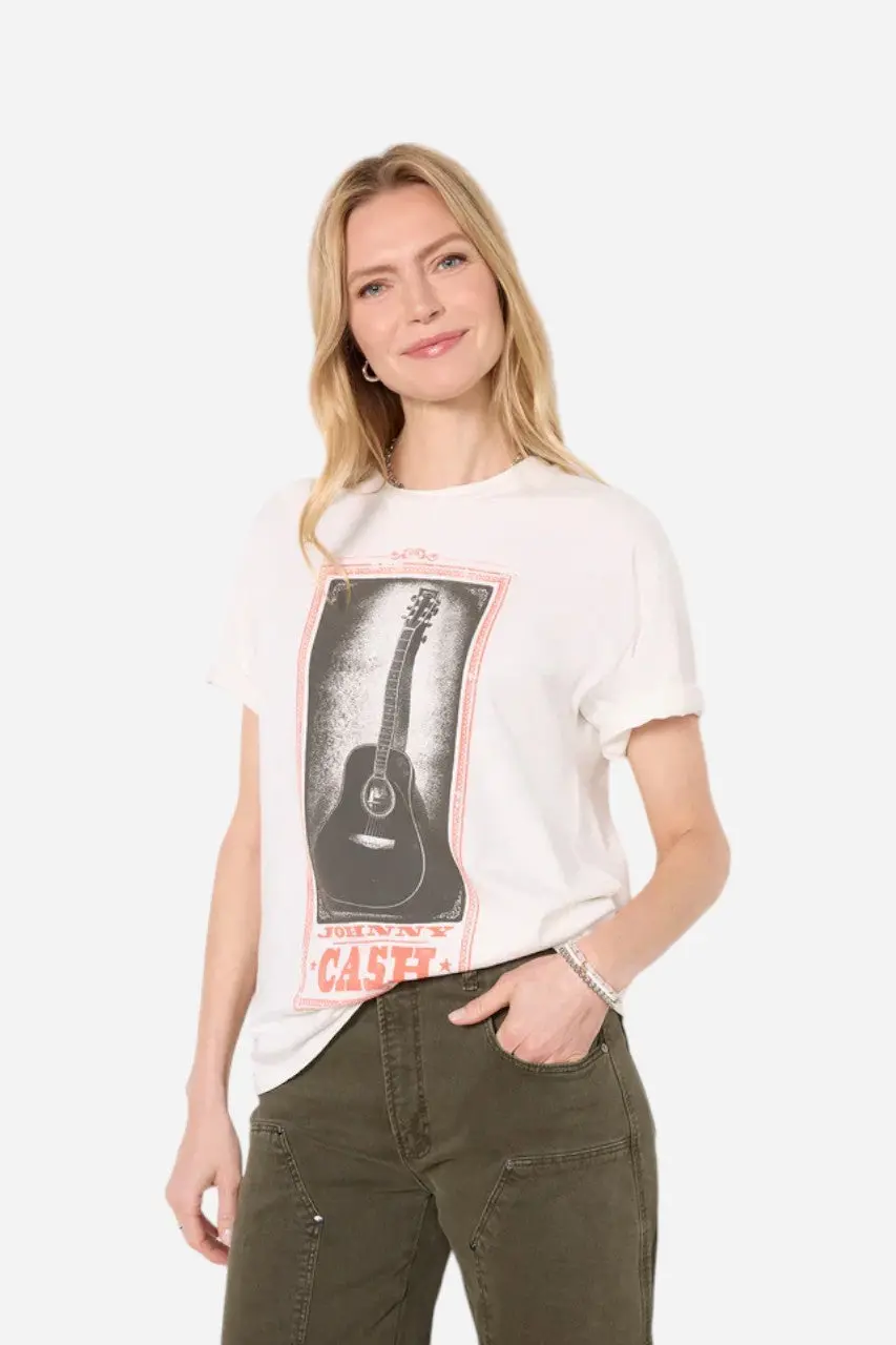 Daydreamer La Johnny Cash Guitar Weekend Tee 1