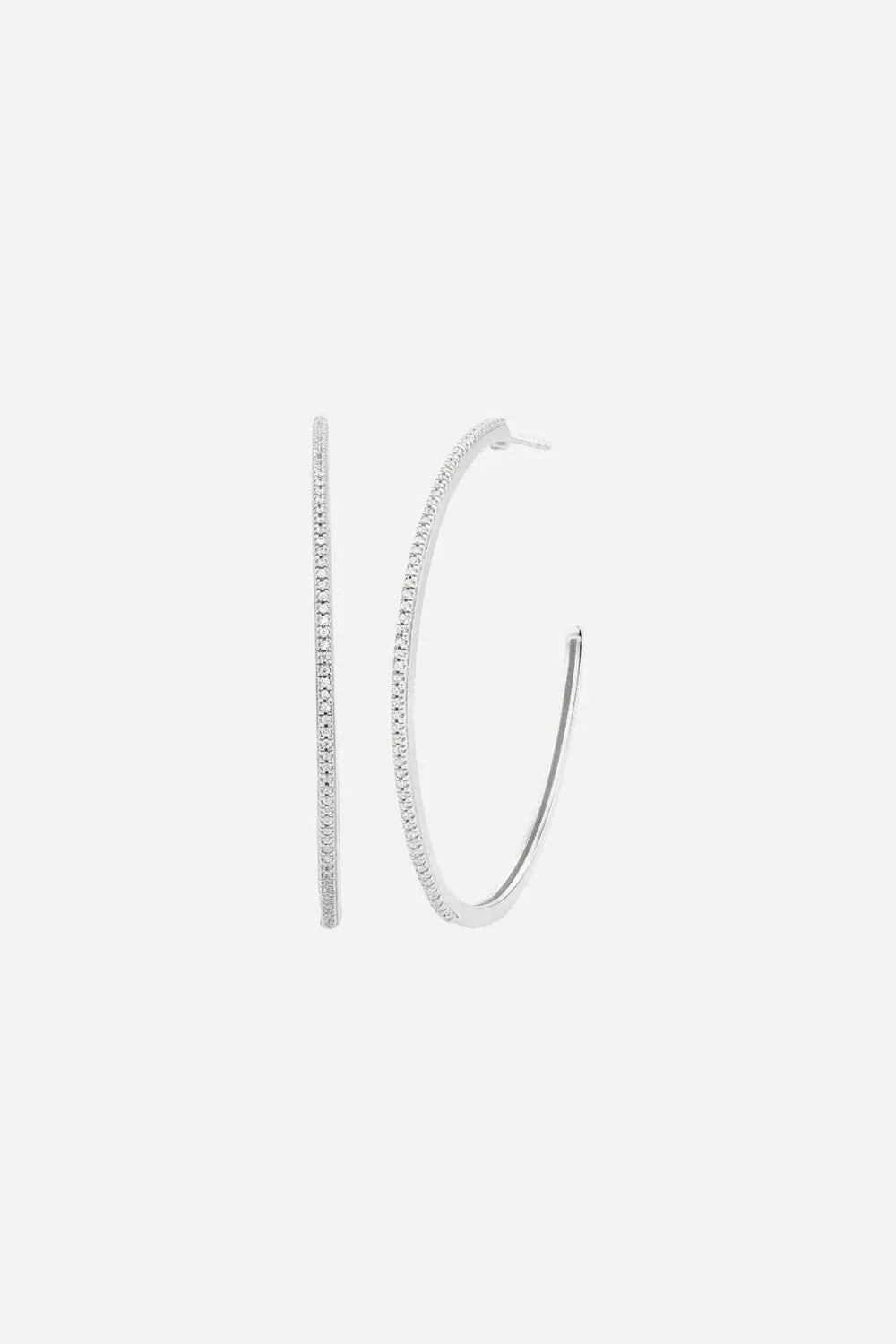 Ella Stein One Hot Havana Night Hoops Sterling Silver 1