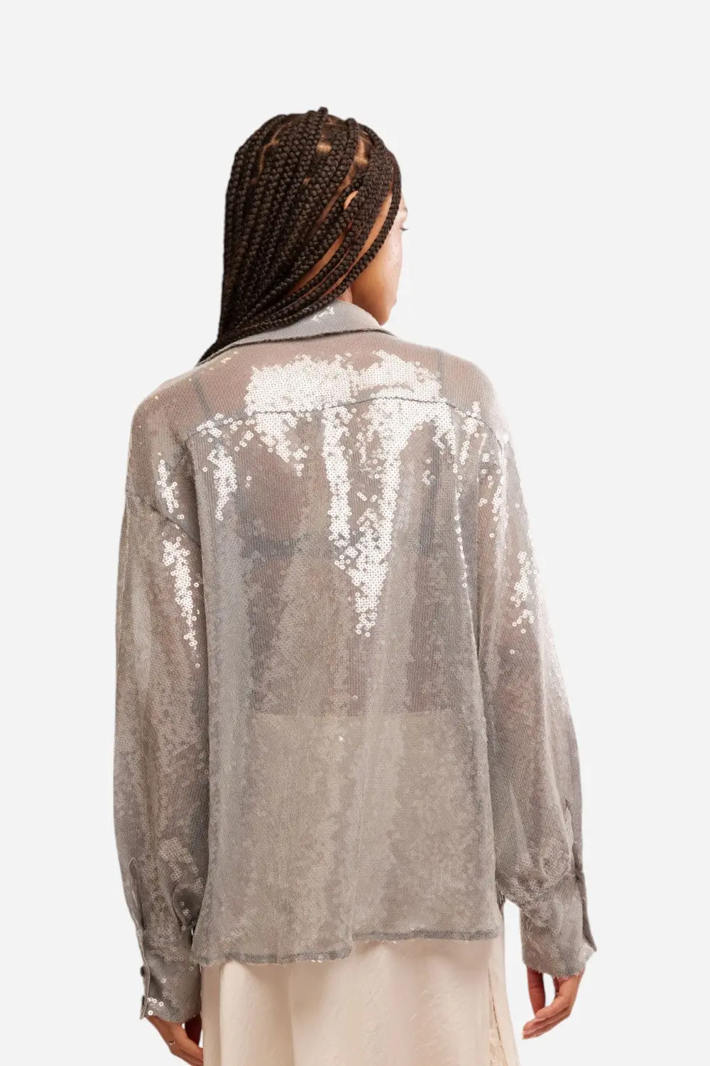 Free People Disco Margarita Button Down In Rocket 3