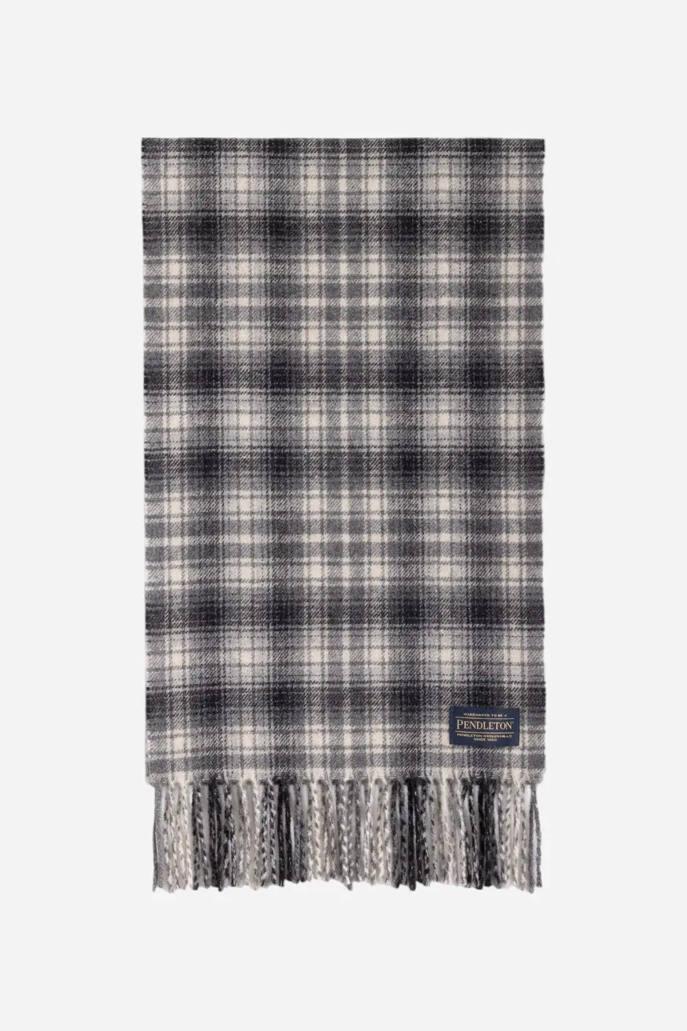 Pendleton Whisperwool Muffler In Ash 1