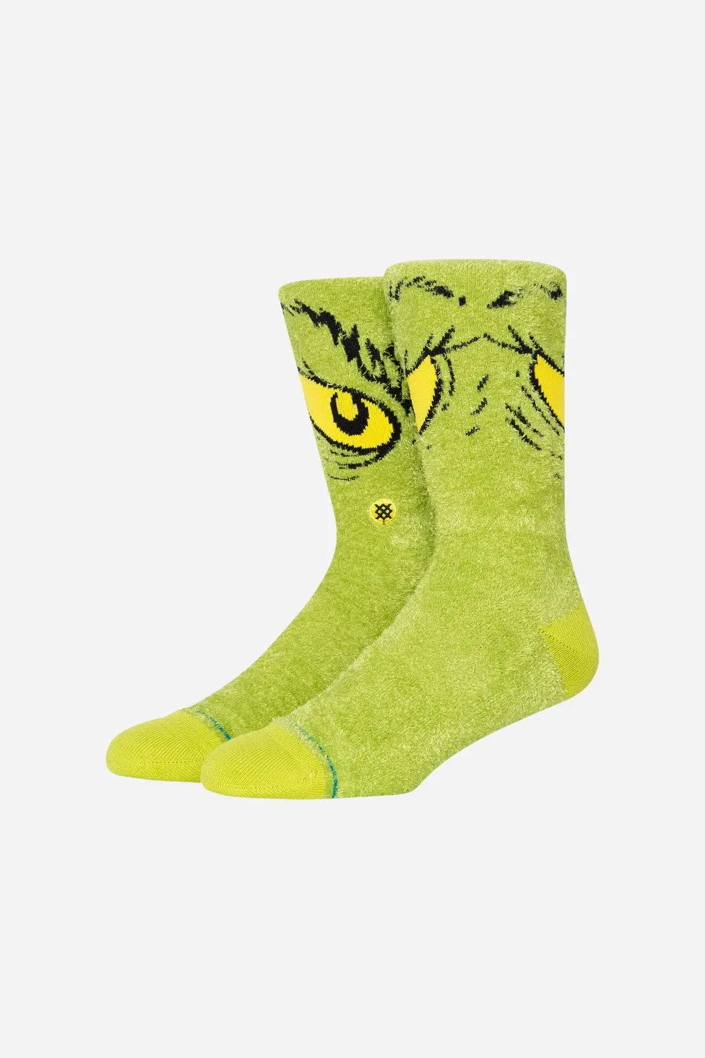 Stance X The Grinch Da Da Dagrinch Cozy Poly Crew Socks 1