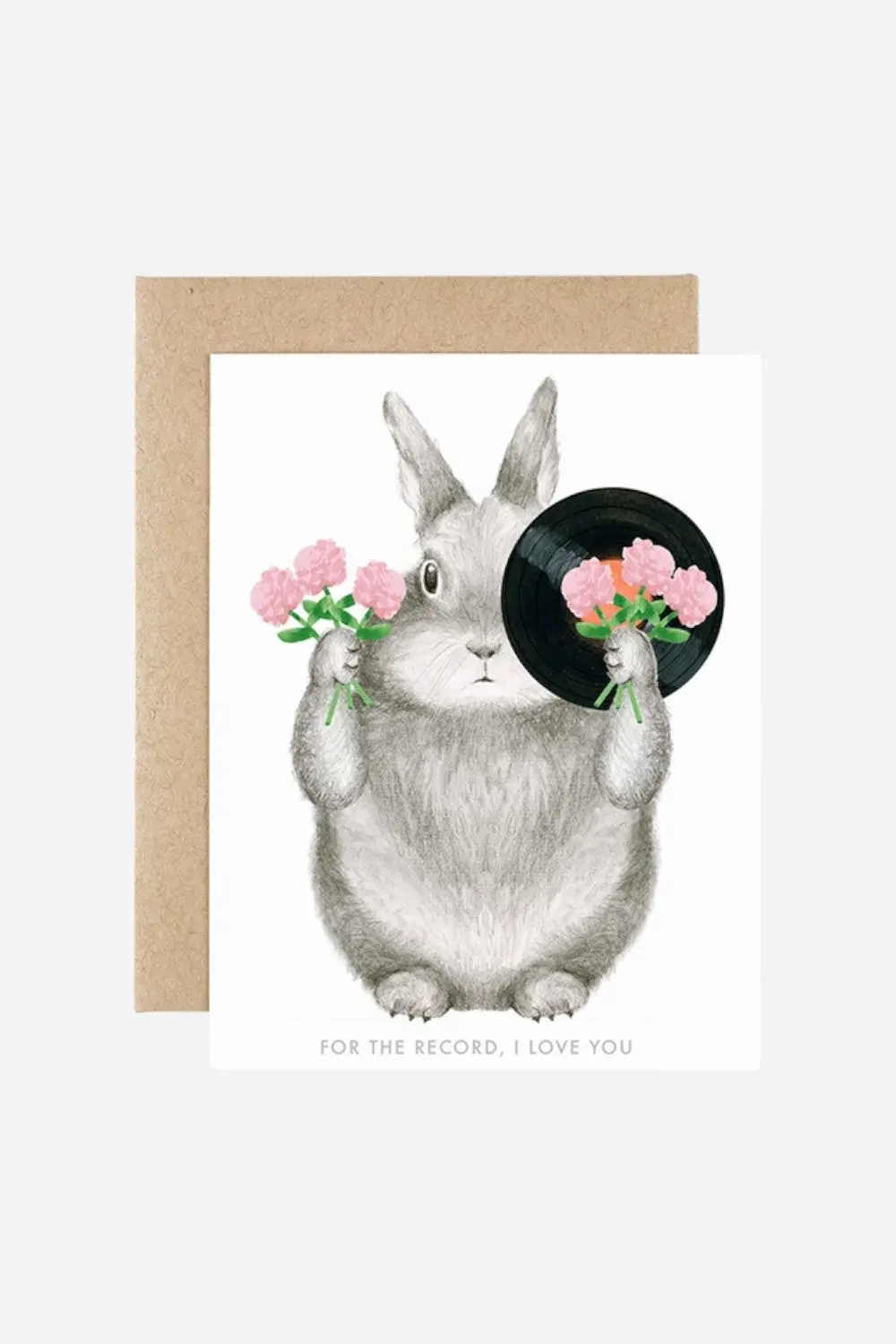 For The Record, I Love You Card 1