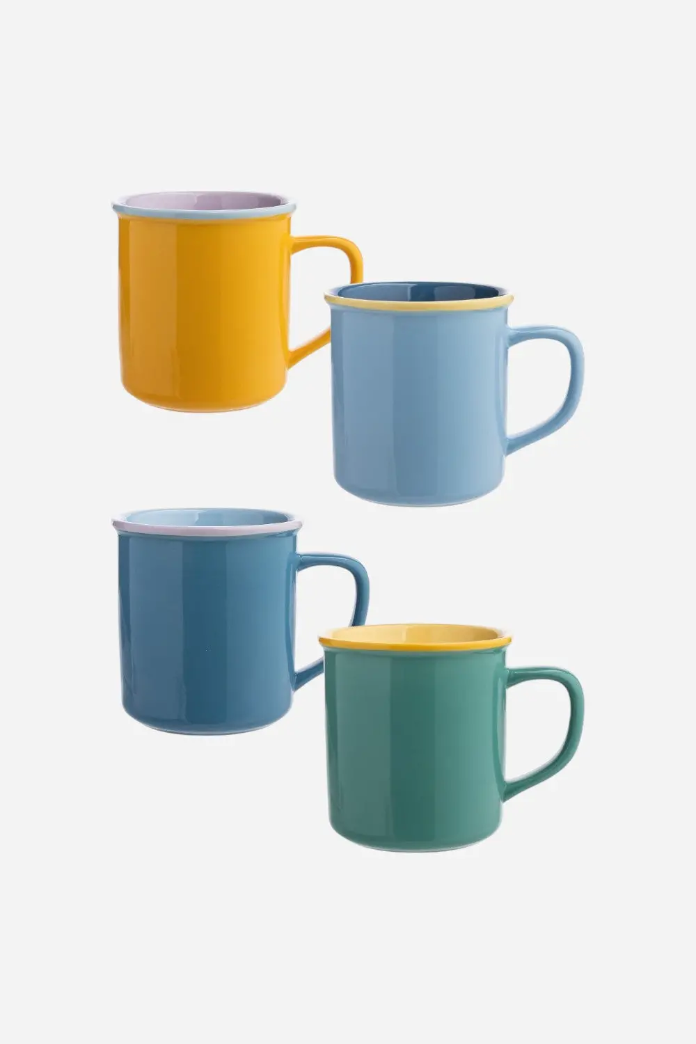 Tranquillo Multi-Color Mug Set Of 4 1