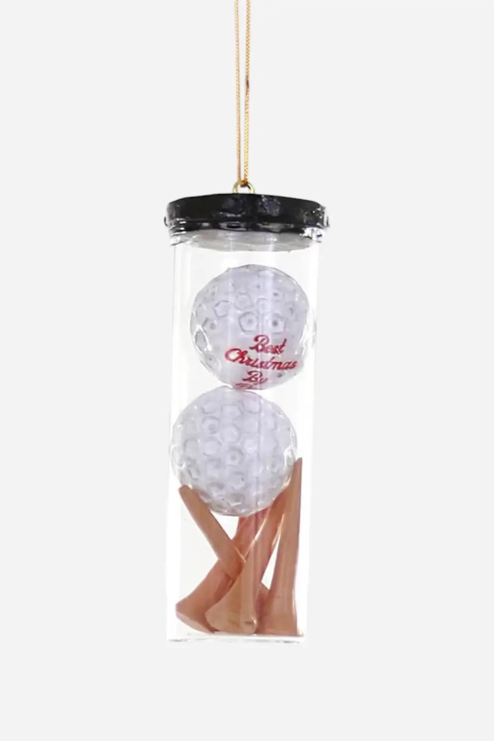 Golf Ball And Tees Ornament 1