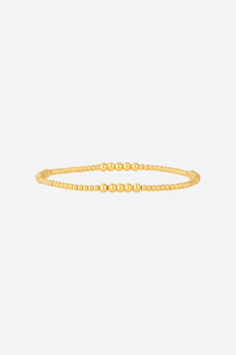 Karan Lazar 2 & 3Mm Pattern Signature Bracelet - Size 6.25 1