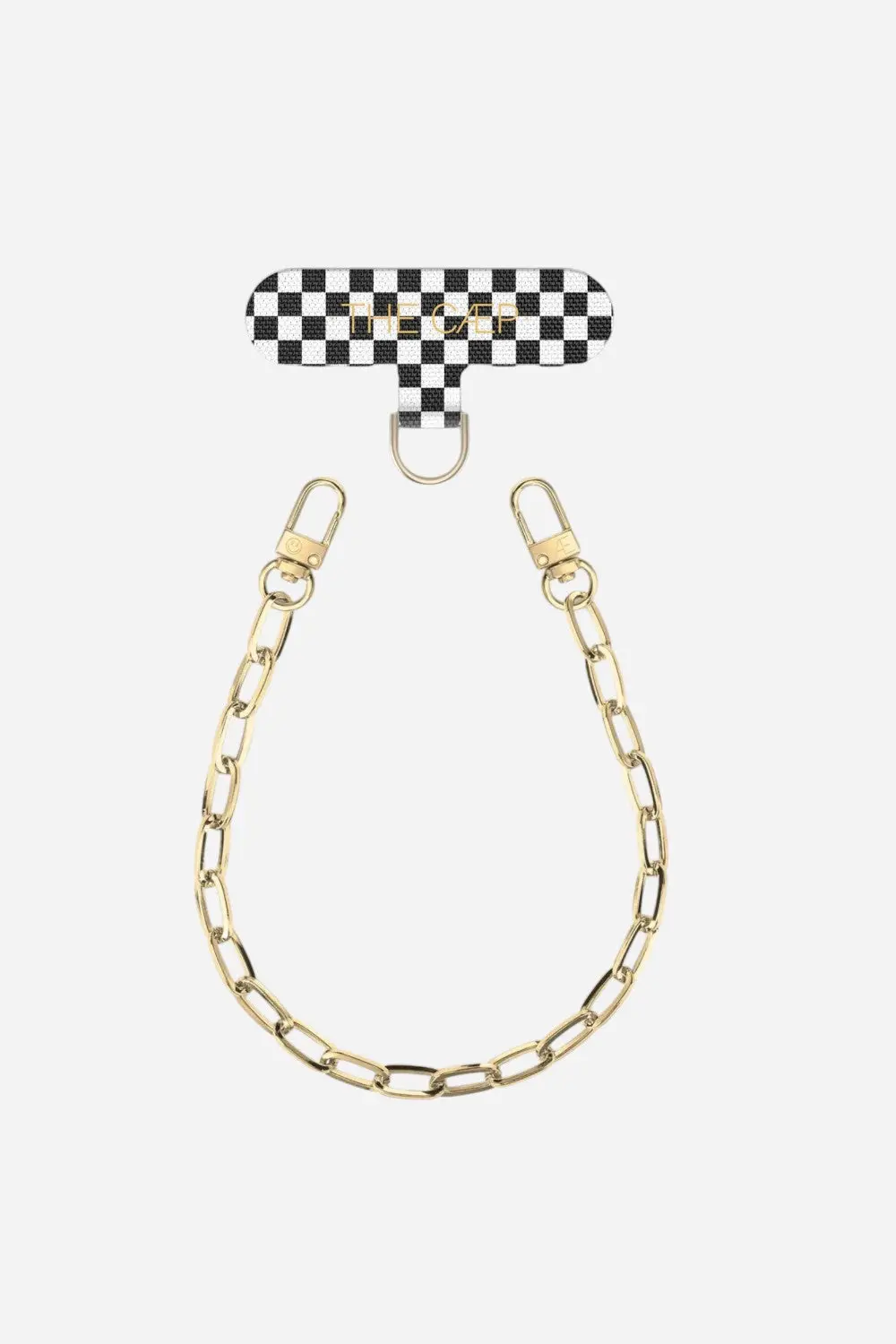 The Caep Gold Paperclip & Black Checkered Hitch 1