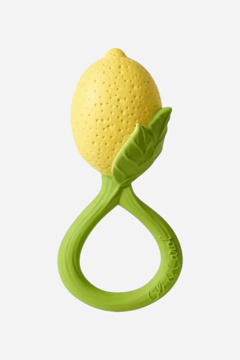 Oli & Carol Lemon Rattle Toy 1