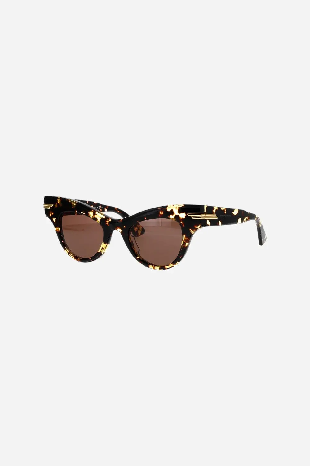 Bottega Veneta Cat Eye Sunglasses In Havana (Bv1004s 007 47) 1
