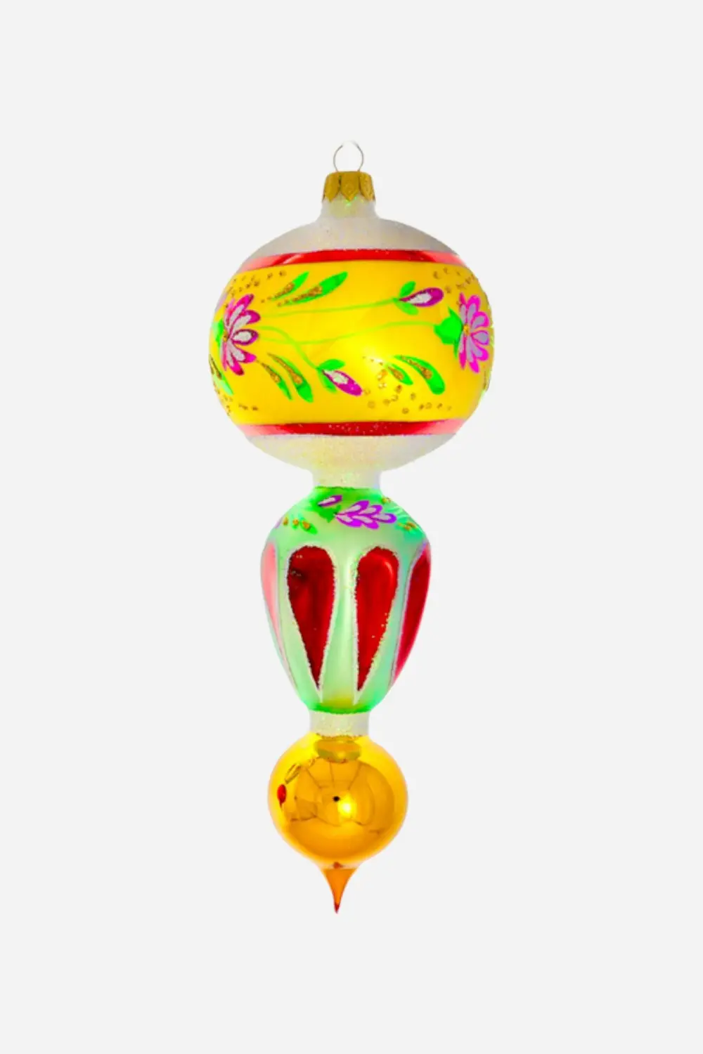 Lantern Light Ornament In Yellow 1
