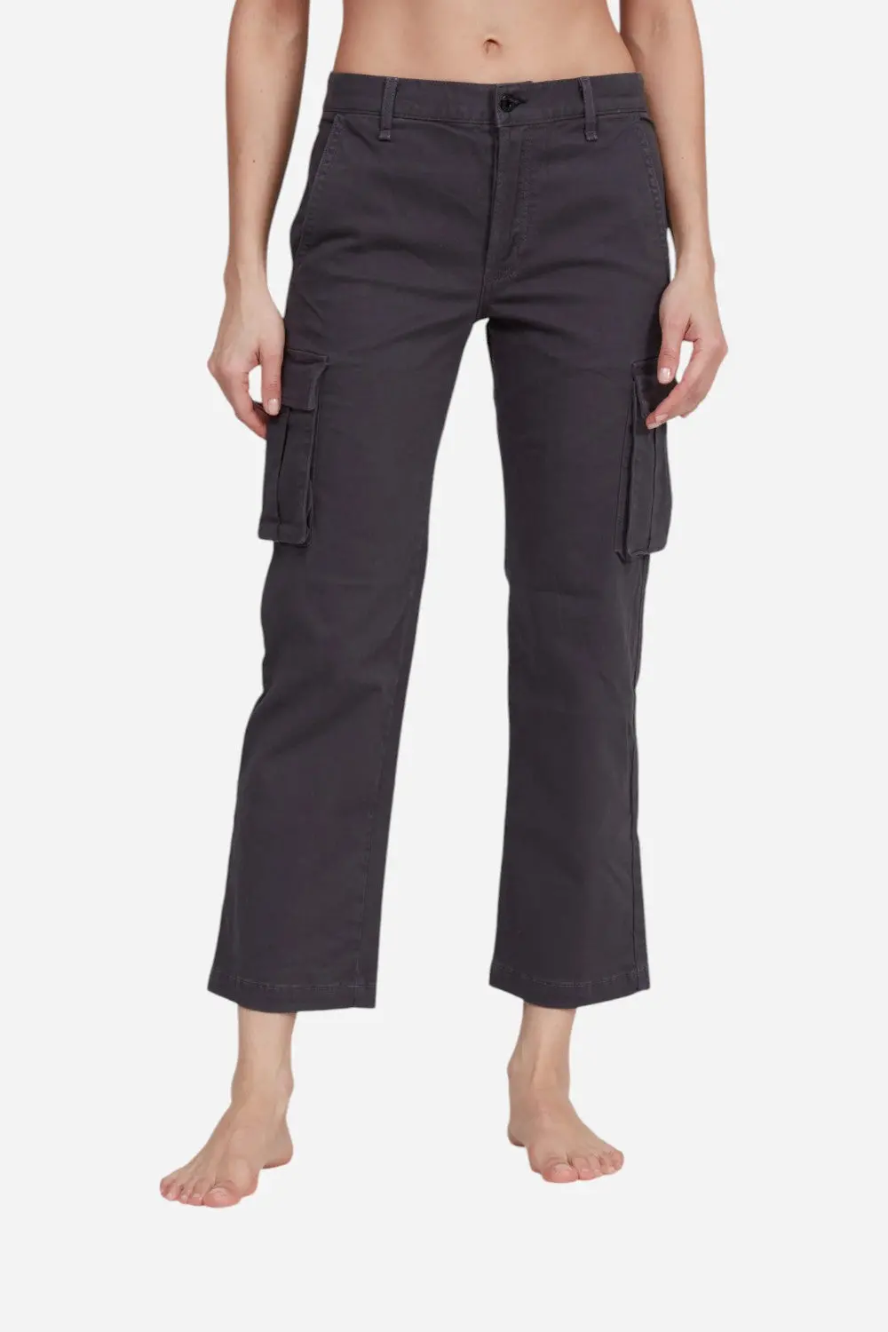 Askkny The Cargo Pant In Washed Black 1