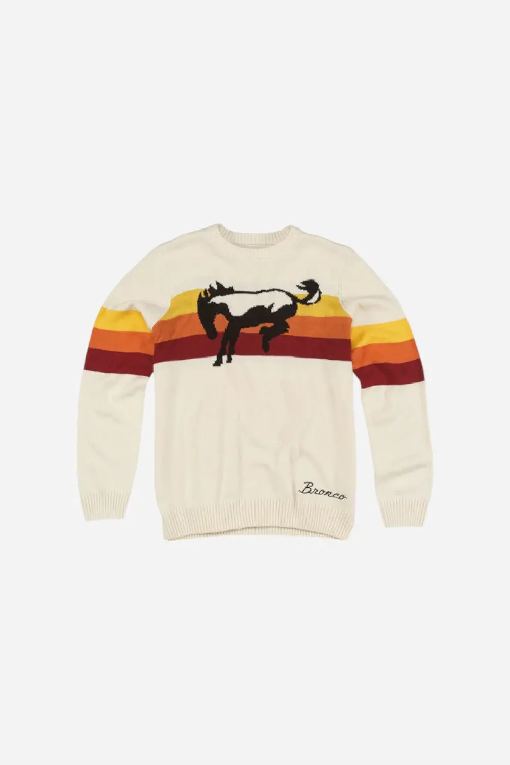 American Needle Ford Bronco Mcallister Sweater In Cream 1