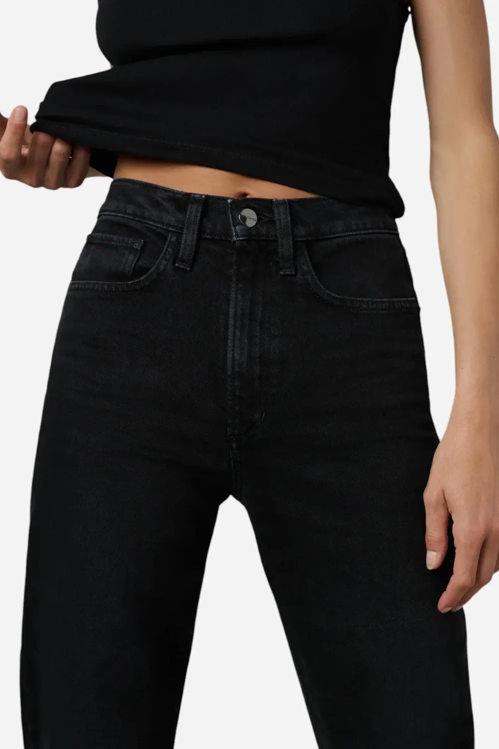 Joe's Jeans The Margot Cropped High Rise Straight In Mystique 6