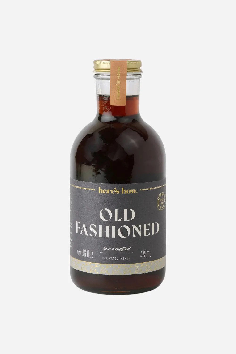 Here's How Old Fashioned Crafted Cocktail Mixer 1