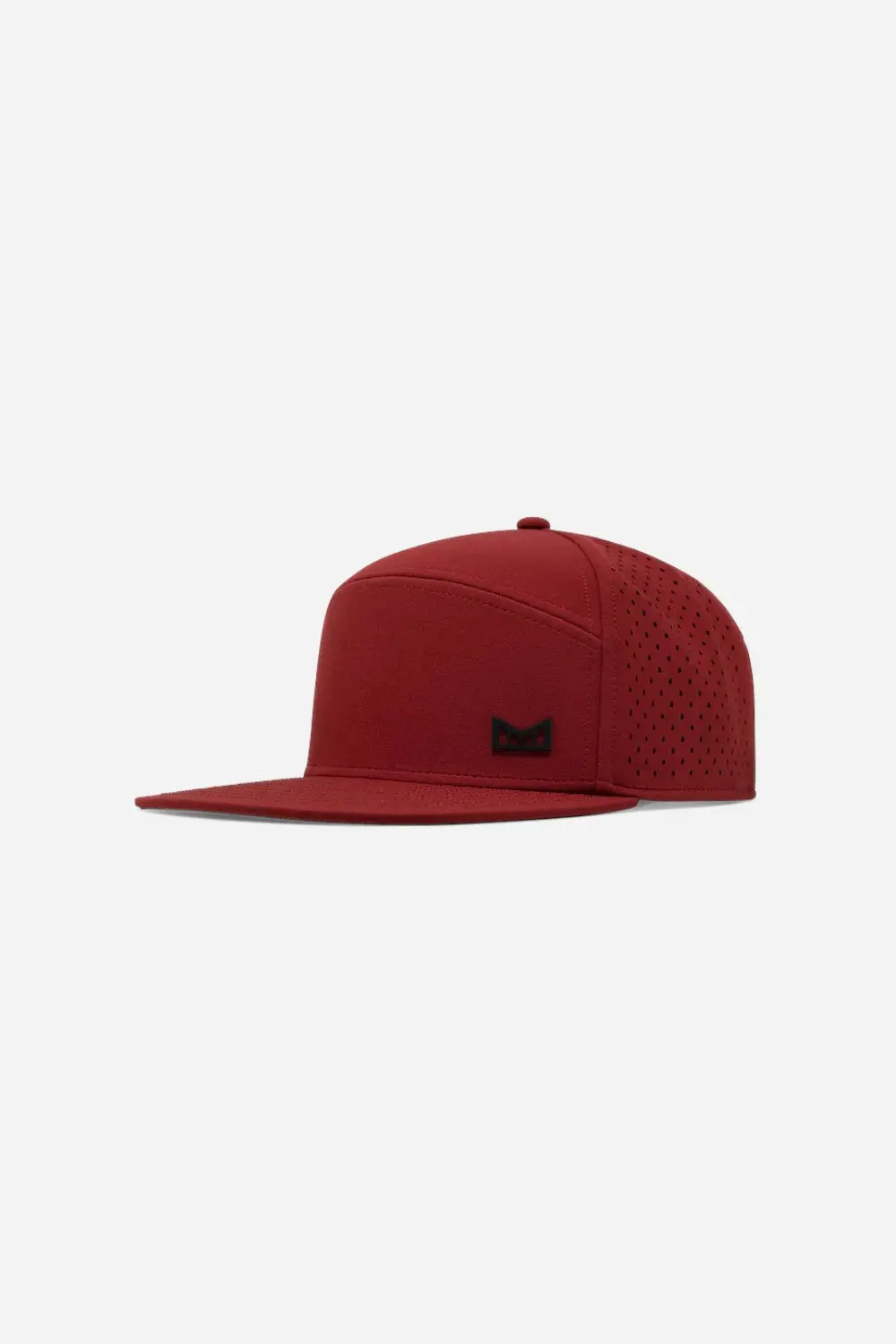 Melin Trenches Icon Hydro Snapback Hat In Red 1
