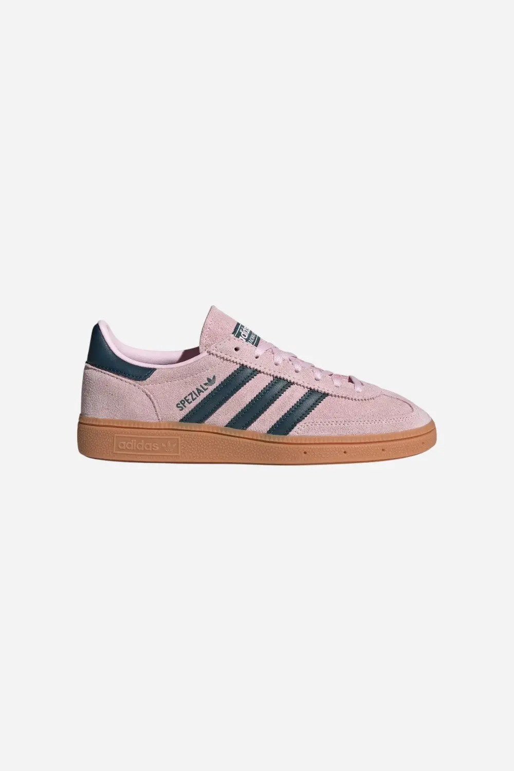 Adidas Handball Spezial Shoes In Clear Pink, Arctic Night & Gum 1