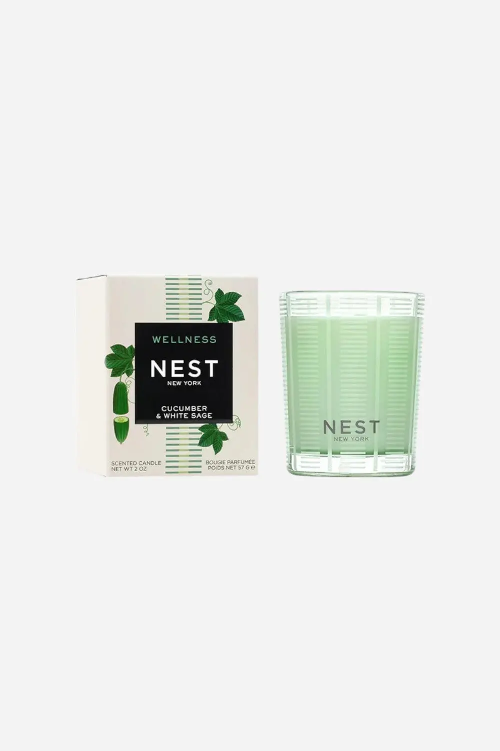 Nest Cucumber & White Sage Votive Candle 1