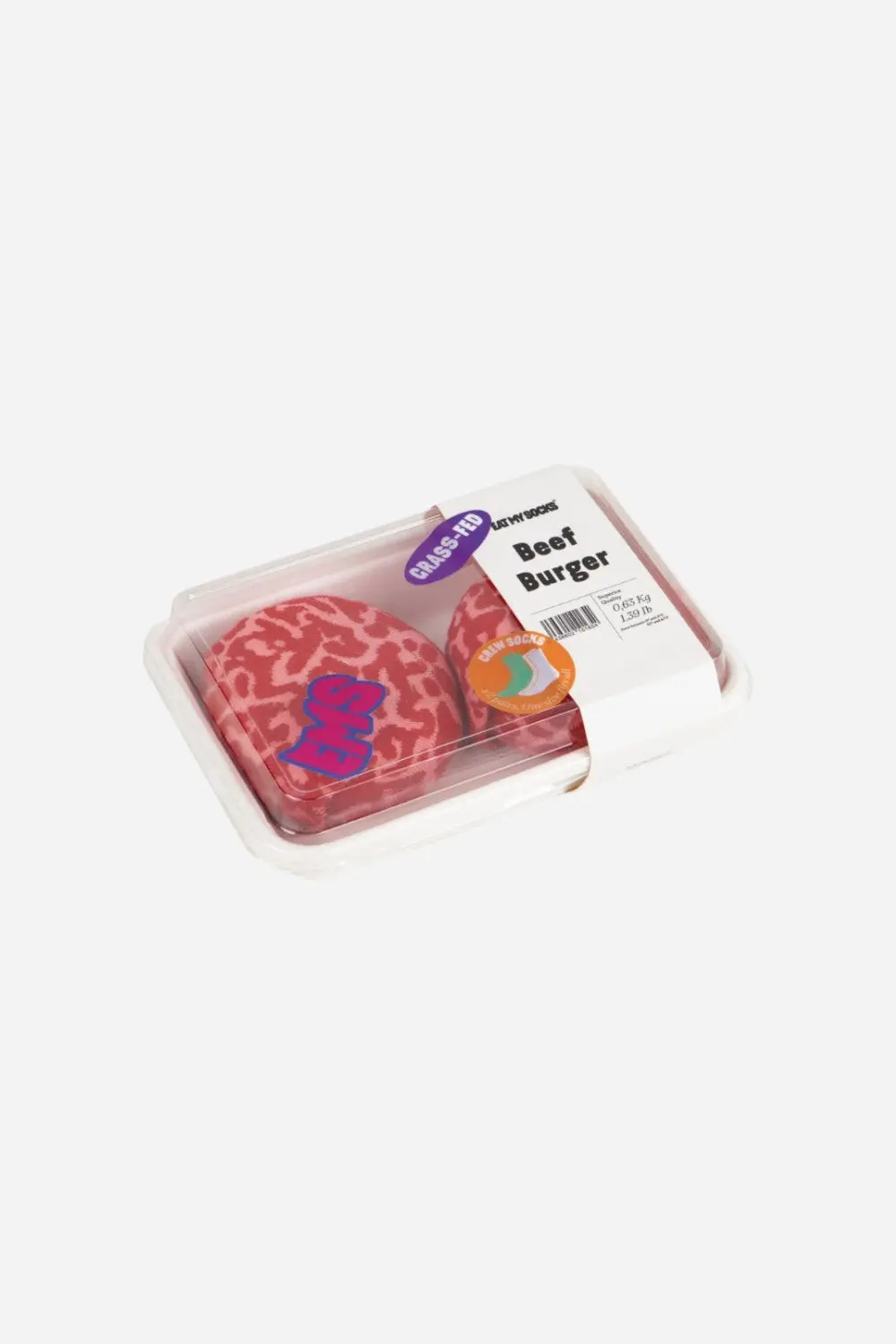 Eat My Socks Beef Burger - 2 Pairs 1