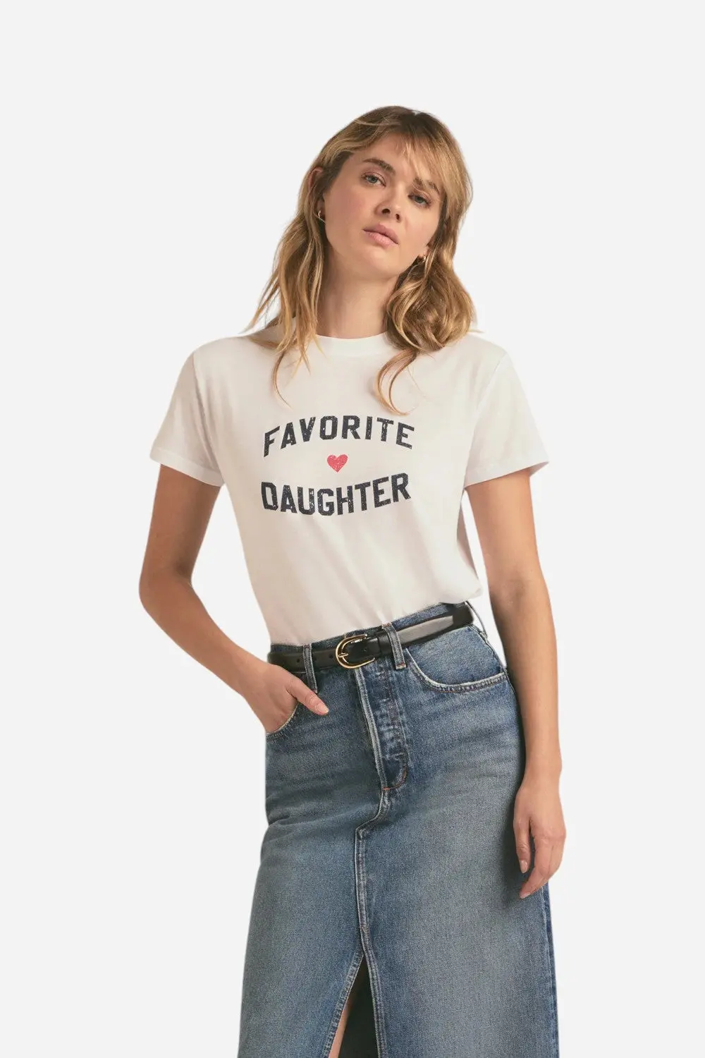 Favorite Daughter Tee In White 1