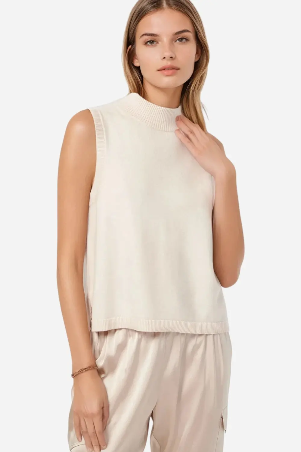 Cami Nyc Naftali Sweater Vest In Cannoli 1