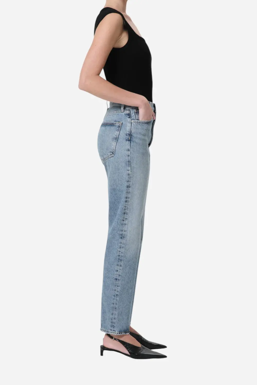 Agolde 90'S Pinch Waist In Navigate 3