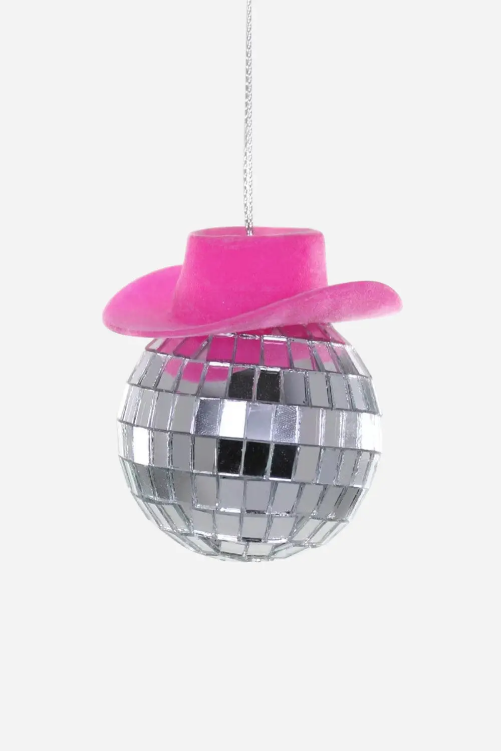 Cowgirl Disco Pink Ornament 1