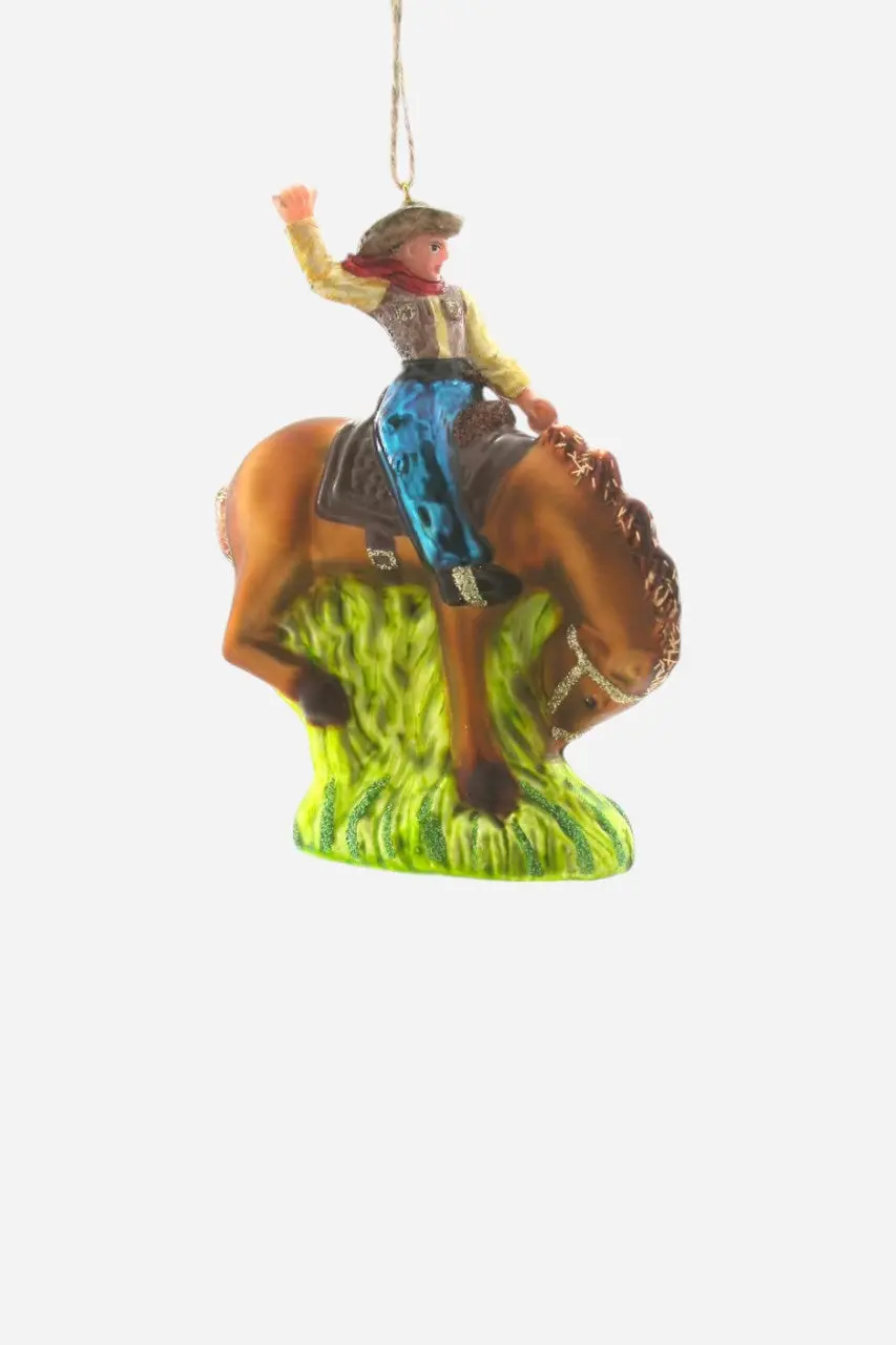 Vintage Cowboy Ornament 1