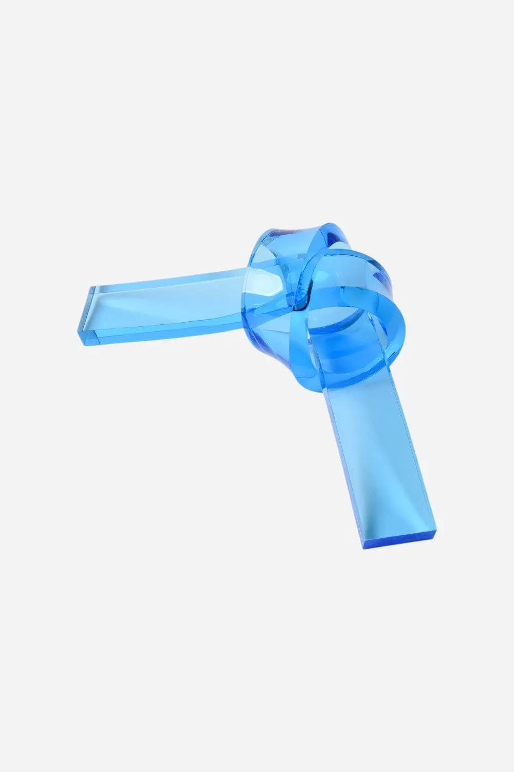 Tizo Lucite Bow Knot In Blue 1
