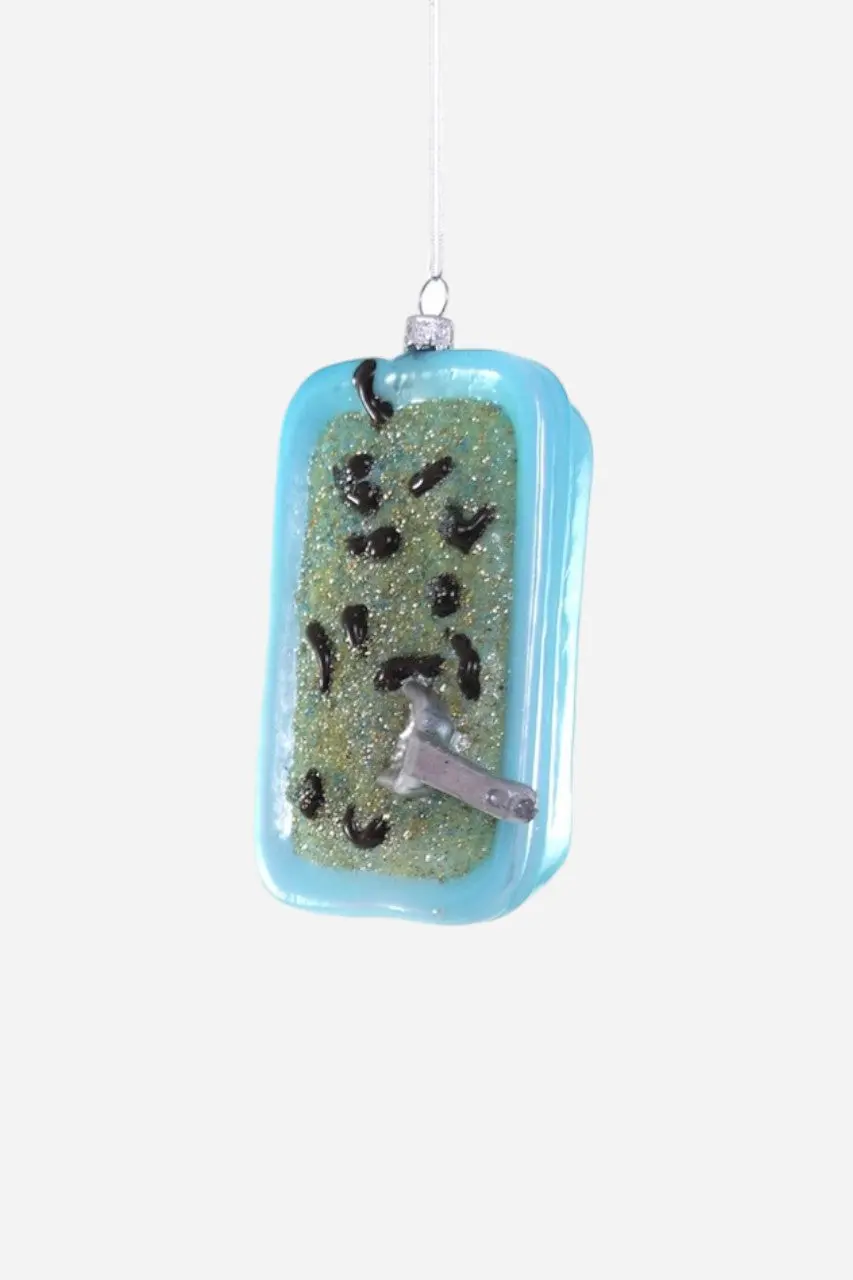 Blue Litter Box Ornament 1
