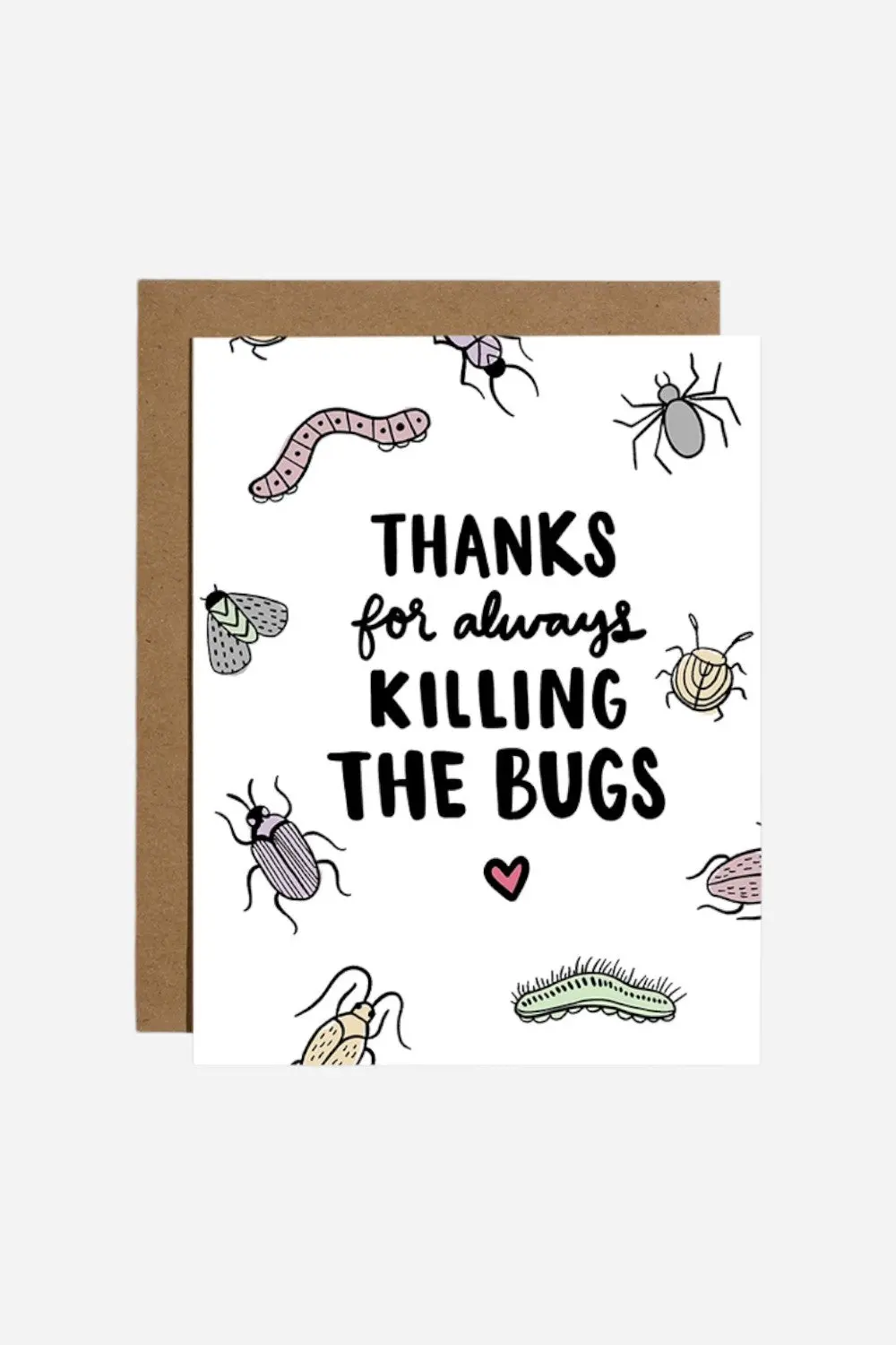 Brittany Paige Thanks For Killing The Bugs Card 1