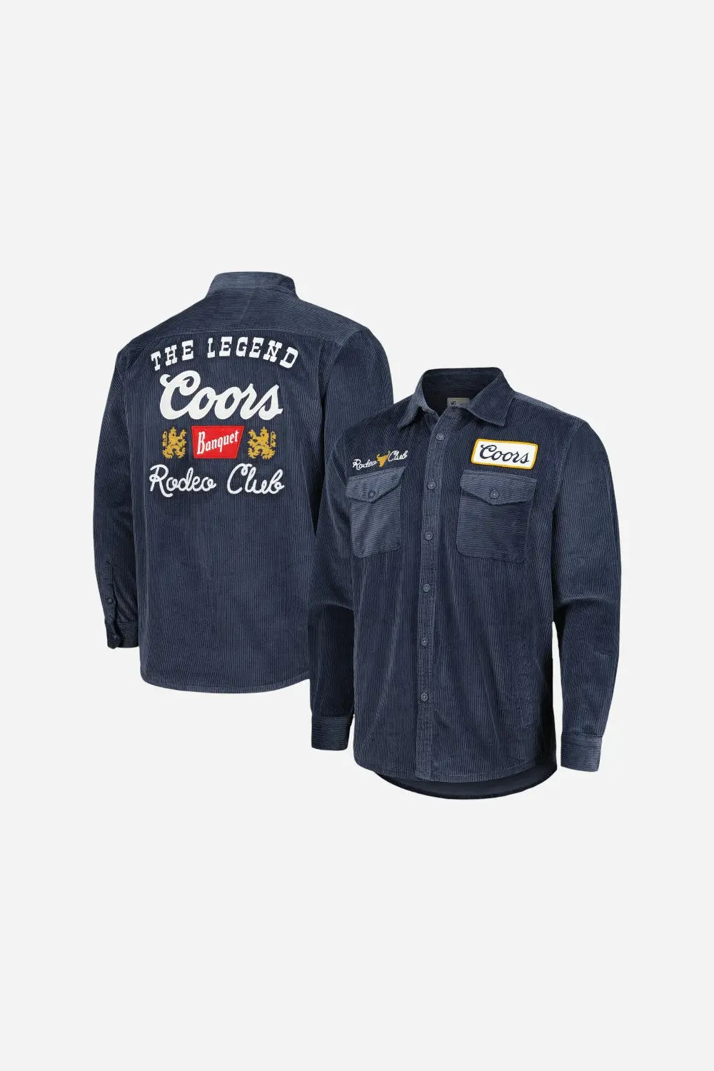 American Needle Coors Reynolds Corduroy Button-Up 1