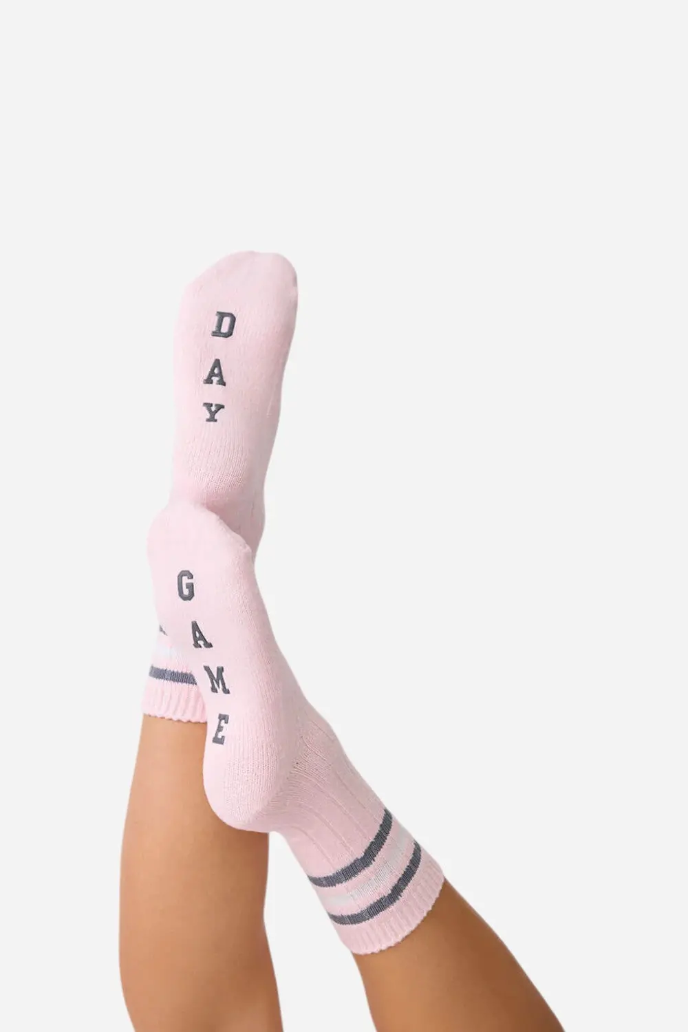 Pj Salvage Game Day Fun Socks Blush 1
