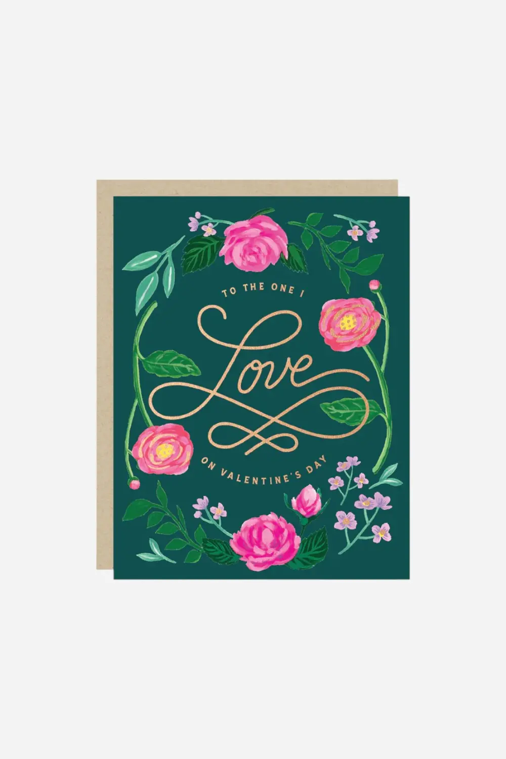 The One I Love Valentine's Card 1