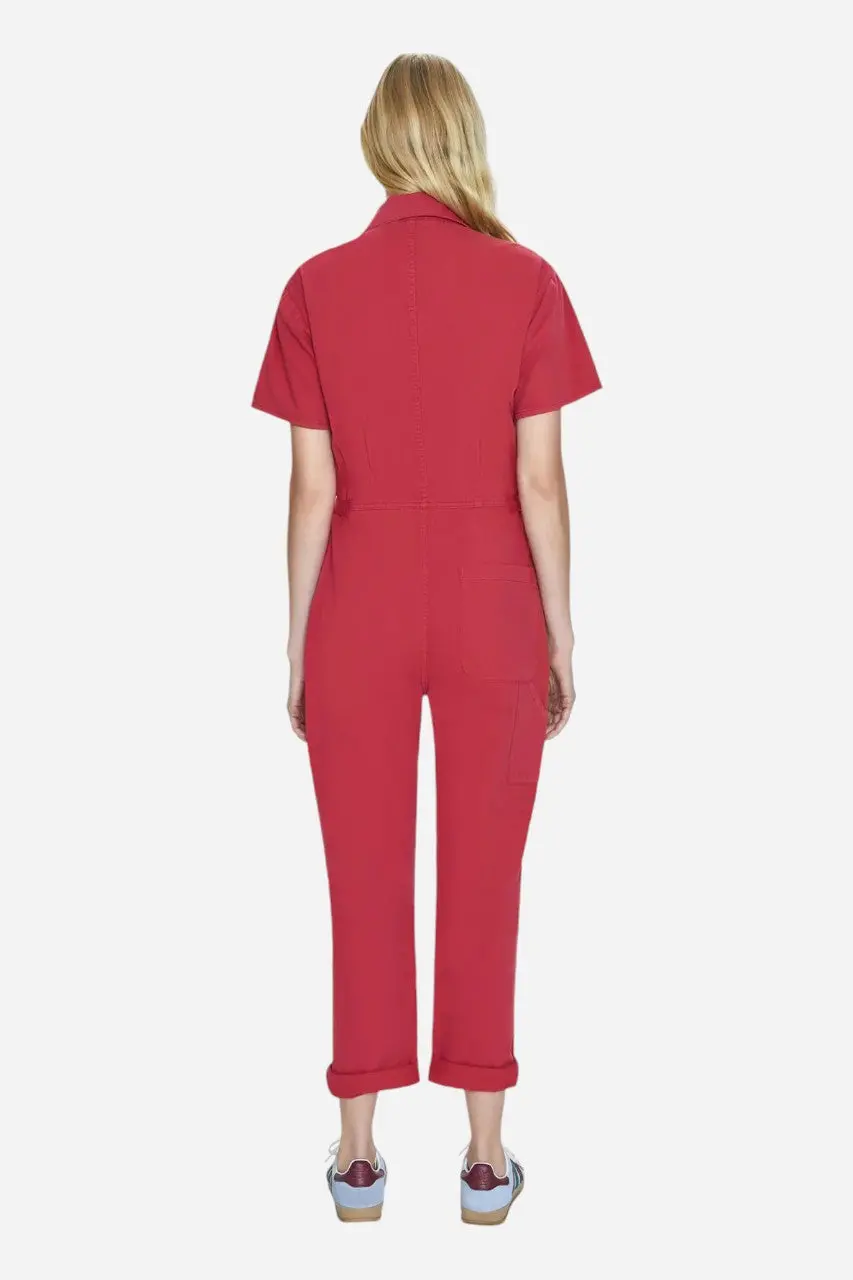 Pistola Grover Jumpsuit In Rouge 4