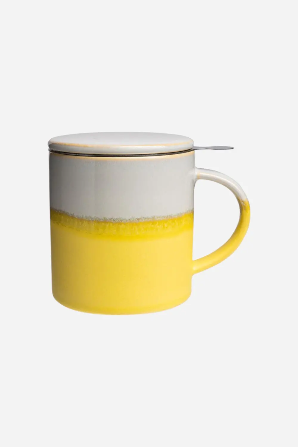 Tranquillo Cup With Tea Strainer In Yellow 1