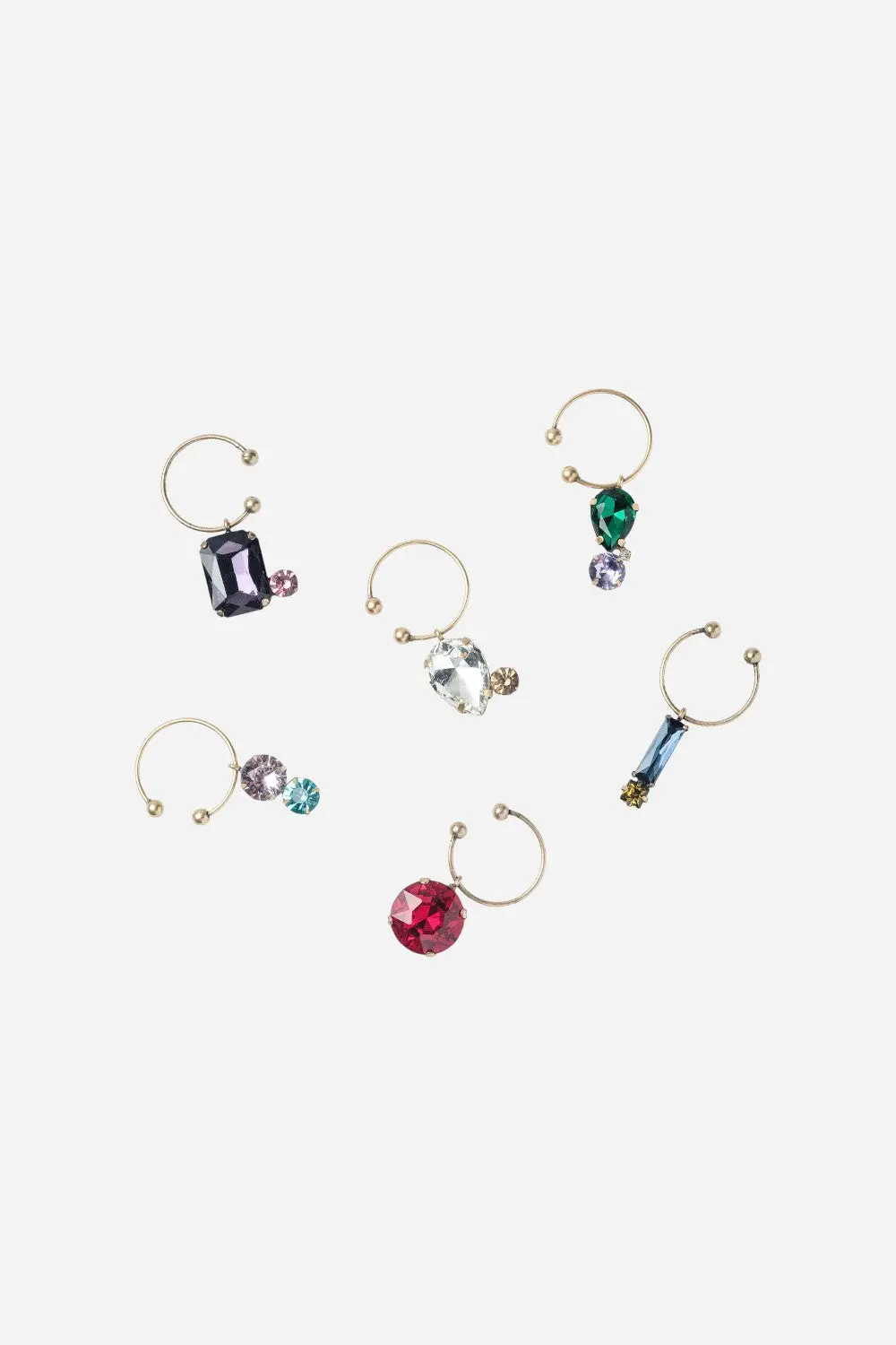 Joanna Buchanan Jeweled Wine Charms - Set Of 6 1