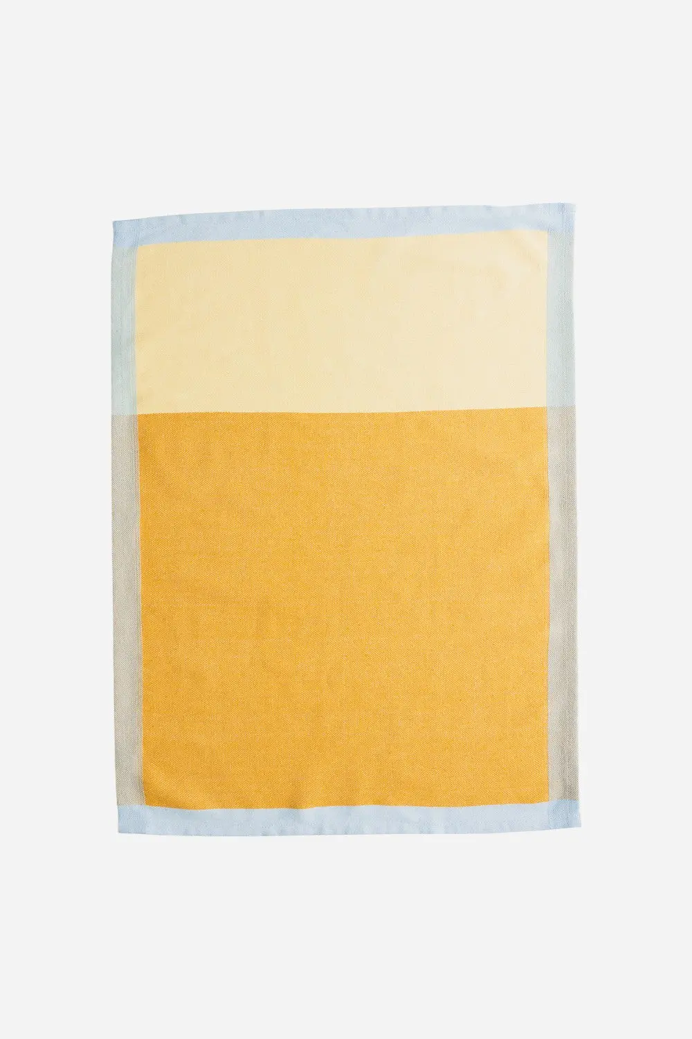Tranquillo Tea Towel In Yellow 1