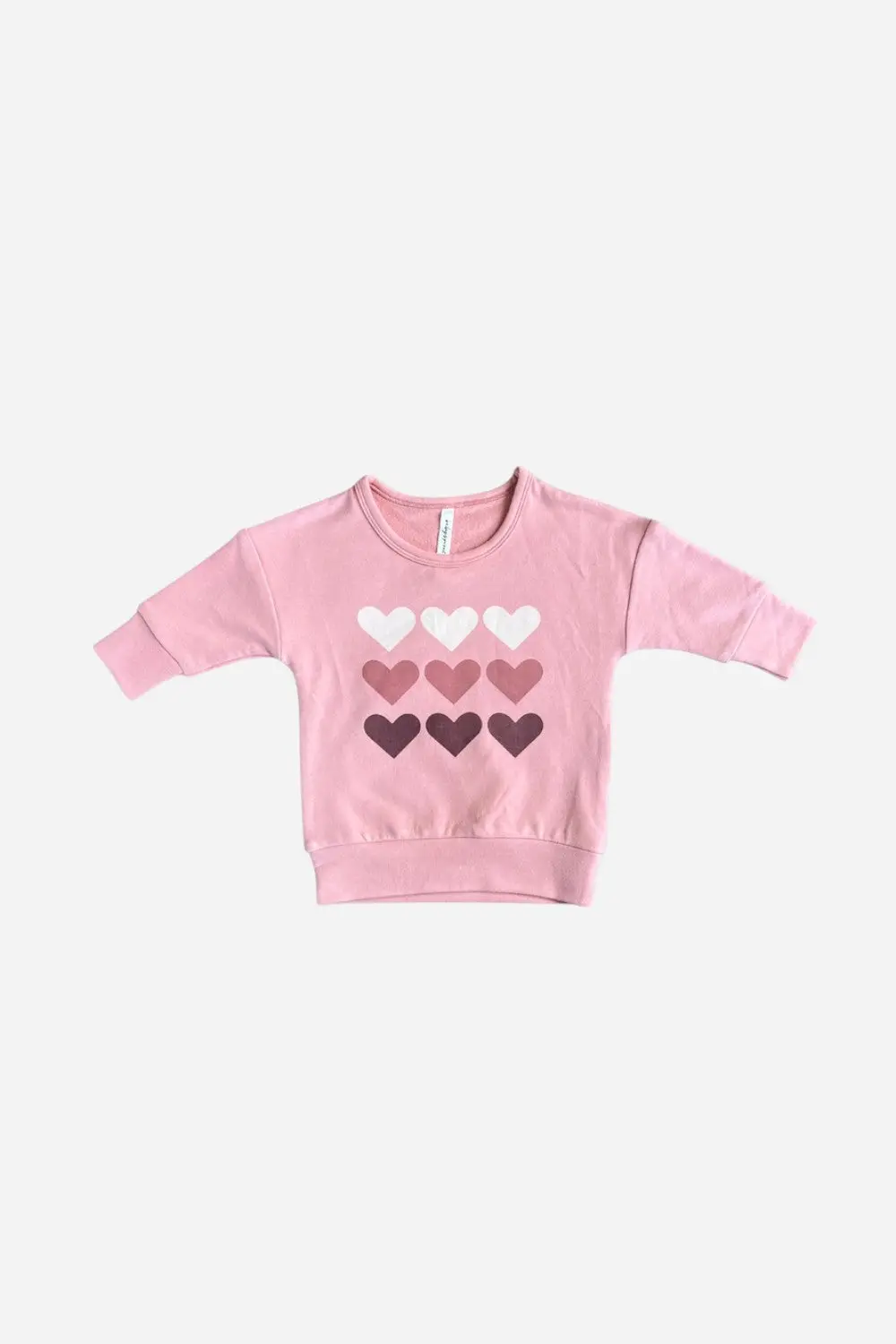 Babysprouts Clothing Drop-Shoulder Sweatshirt In Pink - Baby 1