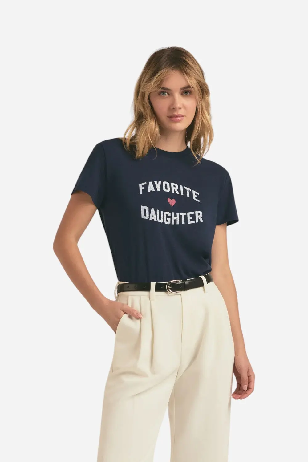 Favorite Daughter Tee In Navy 1