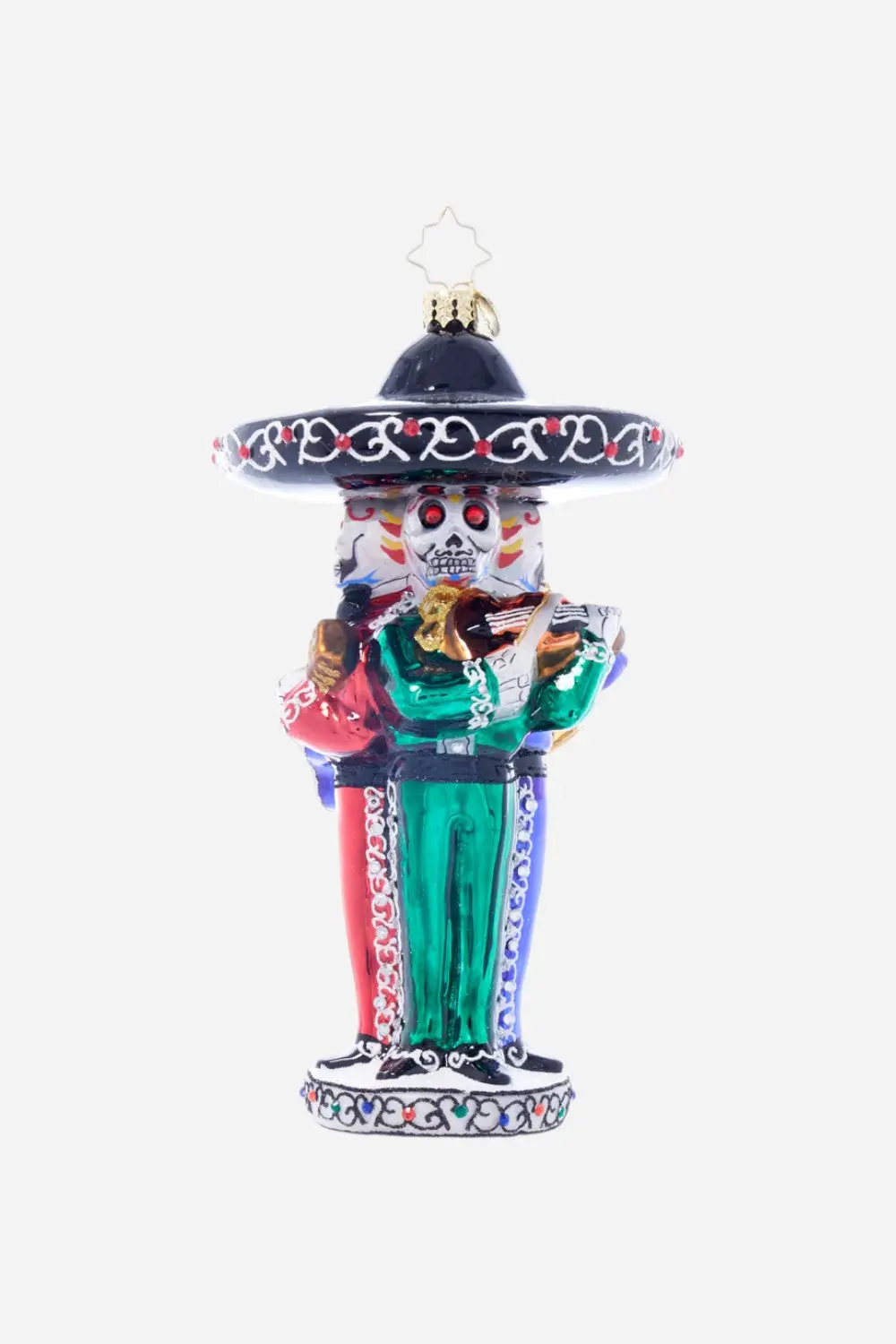Christopher Radko Skeleton Serenade Ornament 1