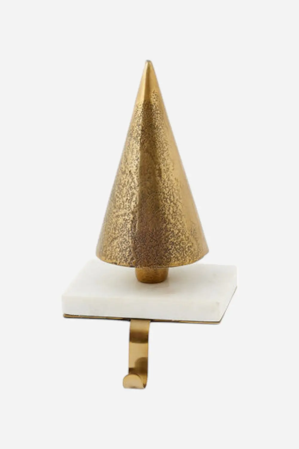 Metal & Marble Tree Stocking Holder 1