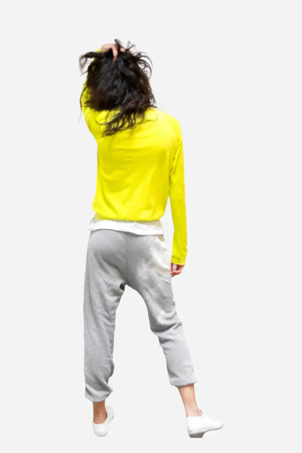 Free City Lucky Rabbit Sweatshirt Yellow 3