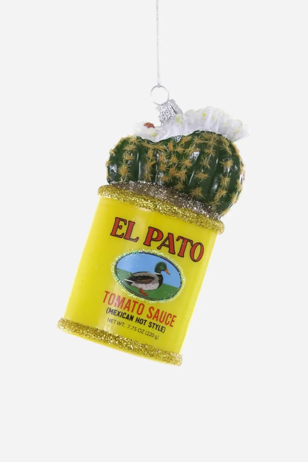 Potted Cactus Ornament 1