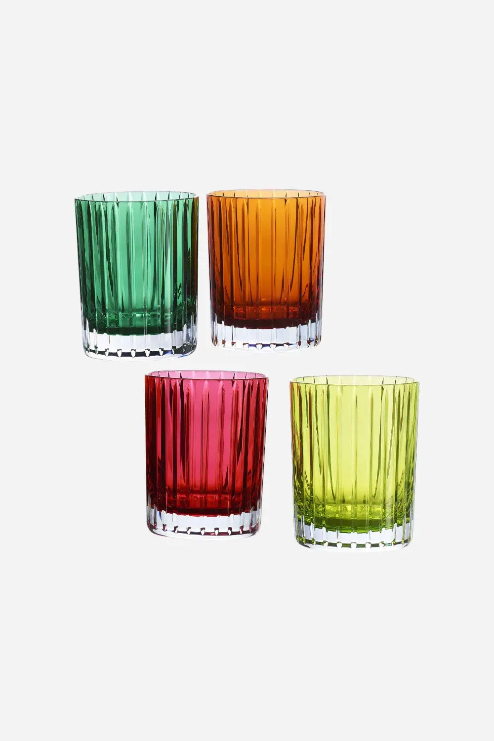 Baccarat Harmonie Tumblers Colors Of Joy Intense - Set Of 4 1